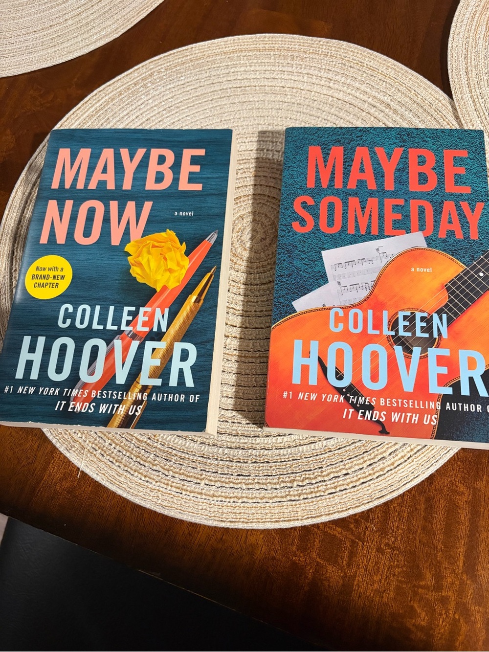 Colleen Hoover books / Maybe now & Maybe Someday